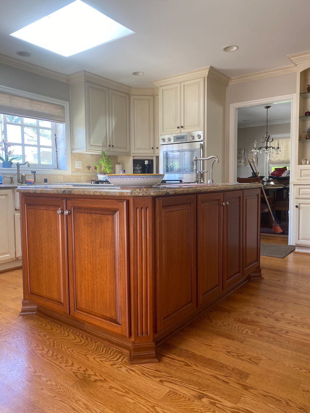 Kitchen Island Cabinet Refinishing in Long Beach, Ca Thumbnail