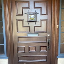 Top-quality-Front-Exterior-Door-Refinish-completed-in-Long-Beach-California 1